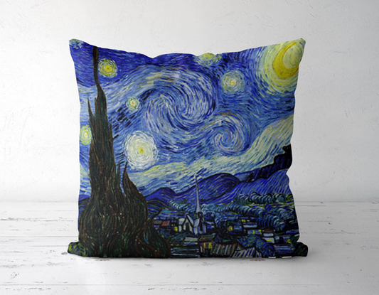 Starry sky DIY Embroidery Pillow Case DIY Cross Stitch Needlework Sets Home Decoration(Pillow core not included)