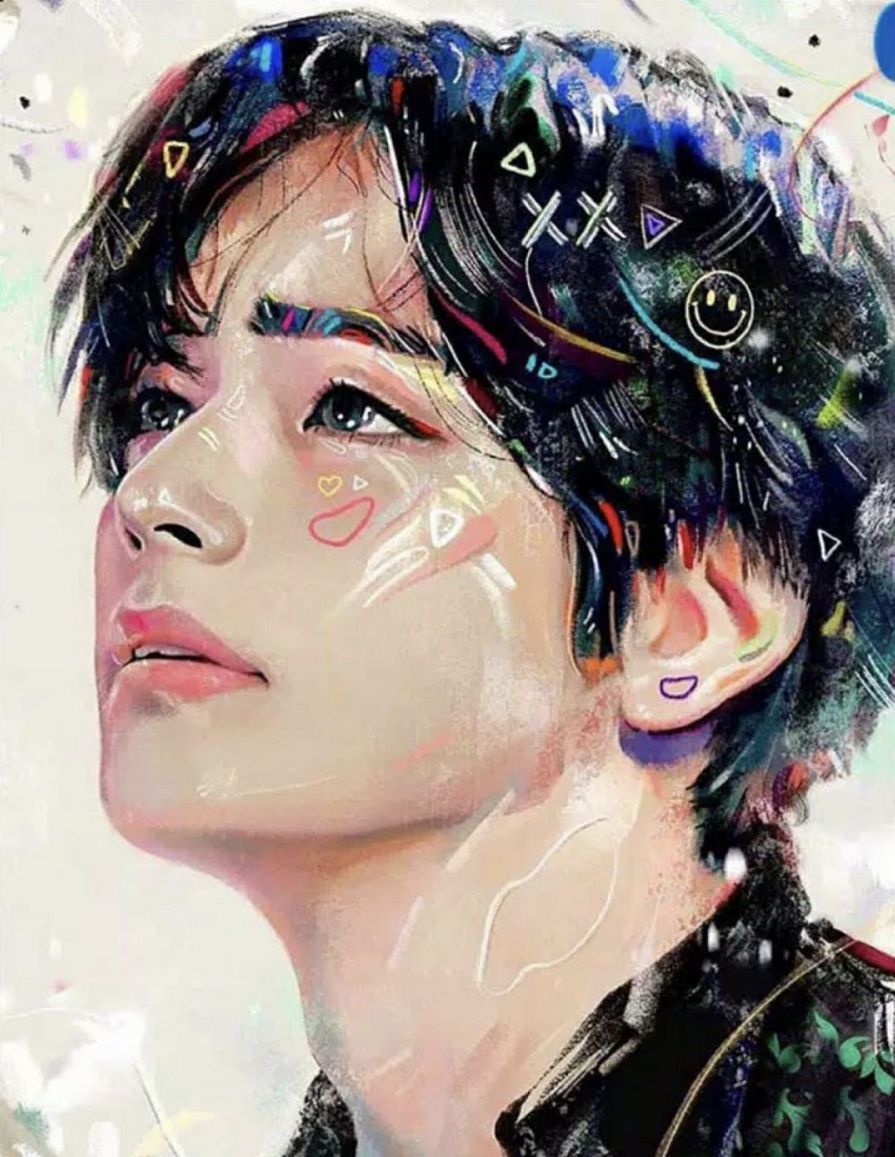 BTS 34k diamond painting finished in 48 hours.. Relaxing and