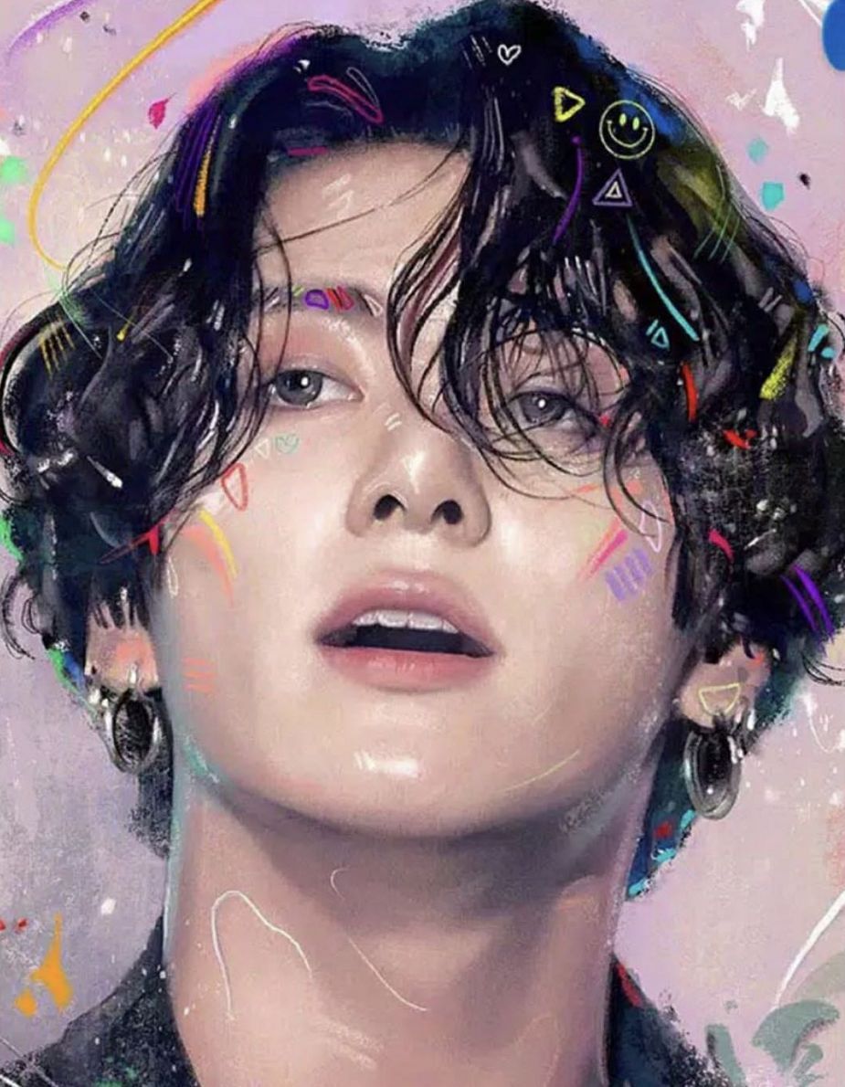 Jungkook from BTS Diamond Painting for Sale