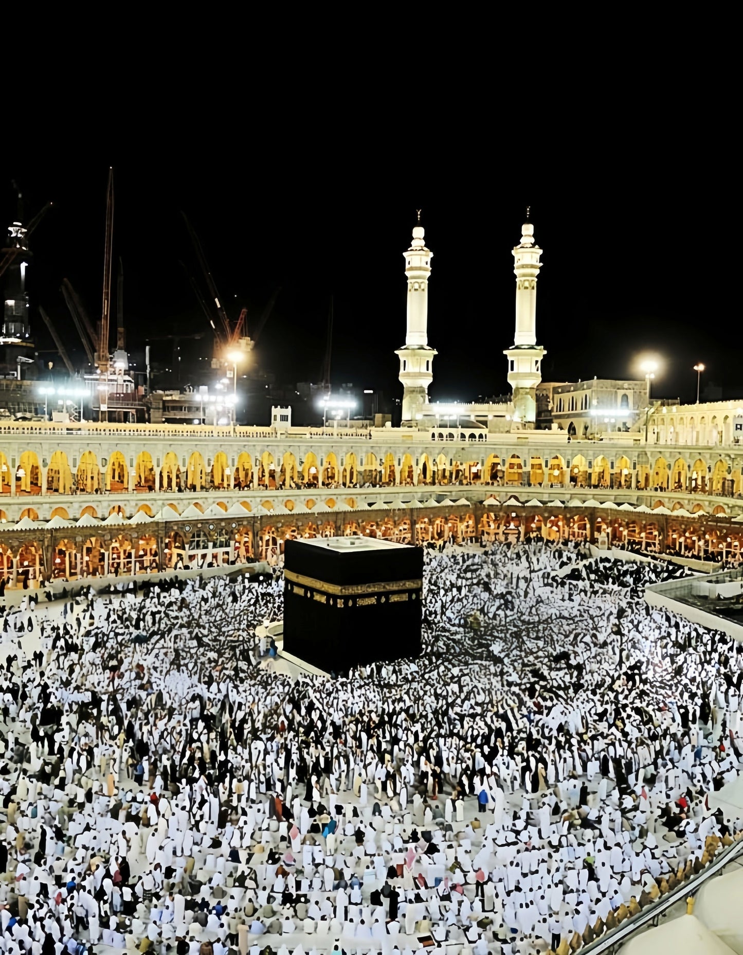 70X90CM - Mecca Building DIY Product 5D Full Diamond DIY Painting NO Frame