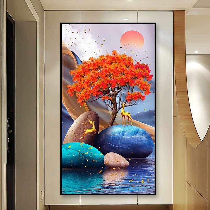 Lucky Tree DIY 5D Full Diamond Painting NO Frame
