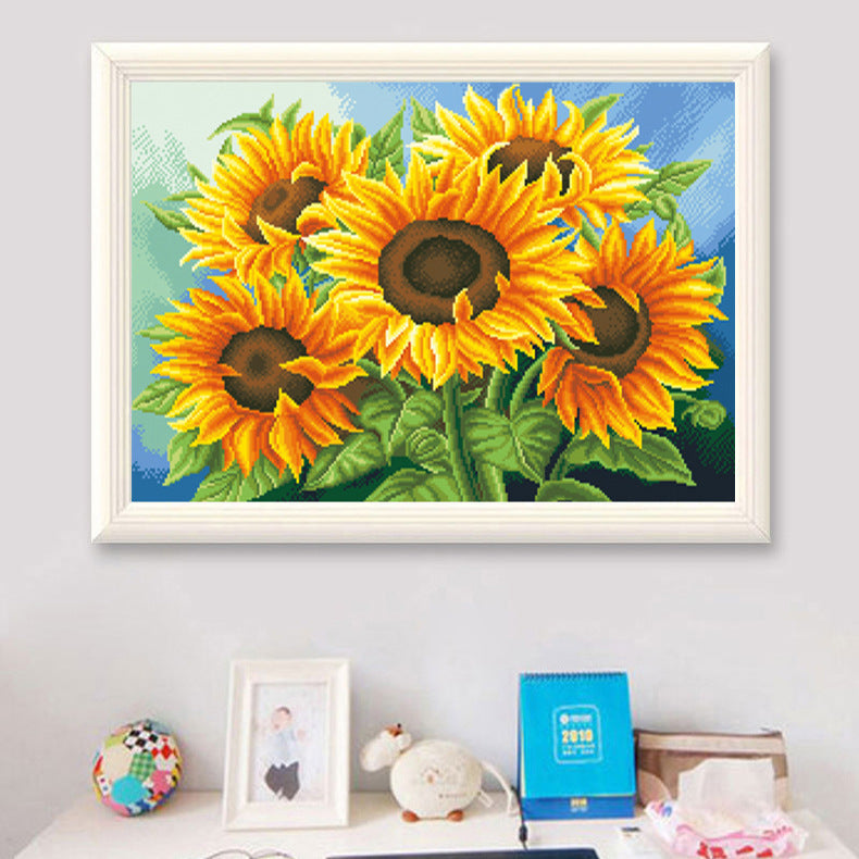 50X65CM - Sunflower DIY 5D Full Diamond Painting NO Frame
