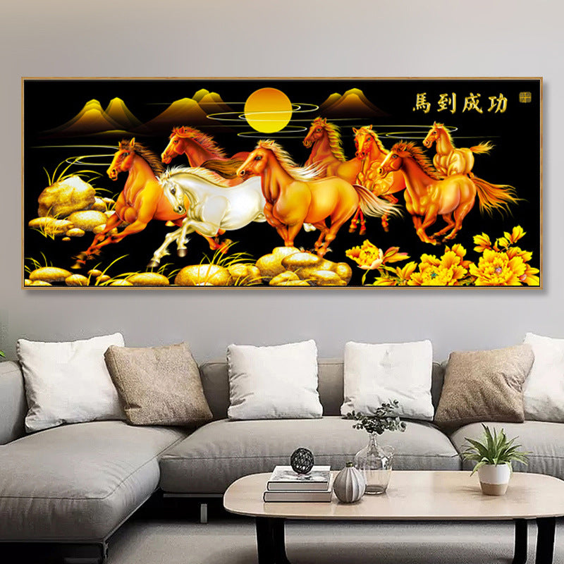 Horse DIY Cross Stitch Kits Full Range of Embroidery 11CT 3 Strands NO Frame