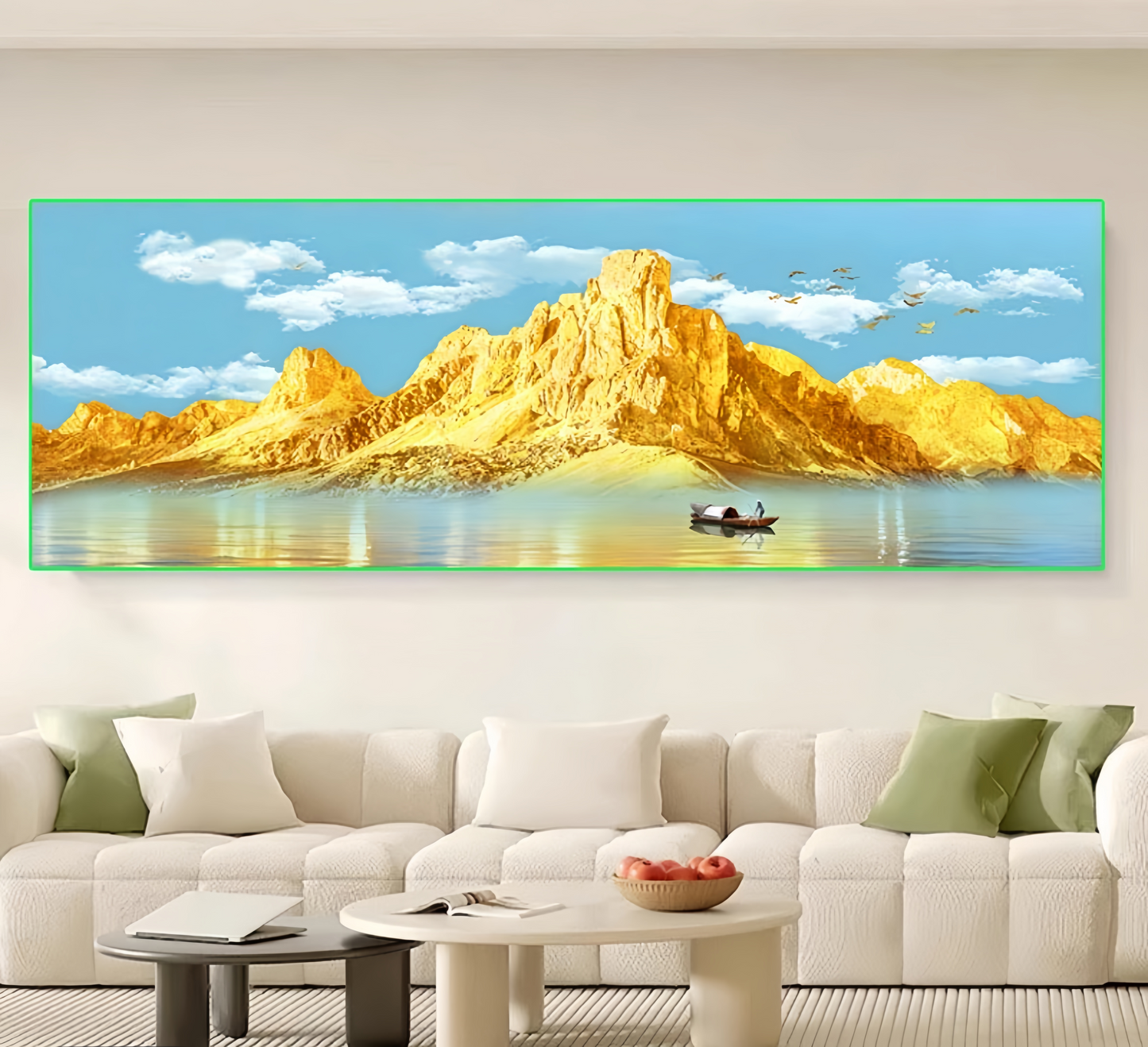 50X150CM Landscape DIY Cross Stitch Kits 9CT 4 Strands NO Frame