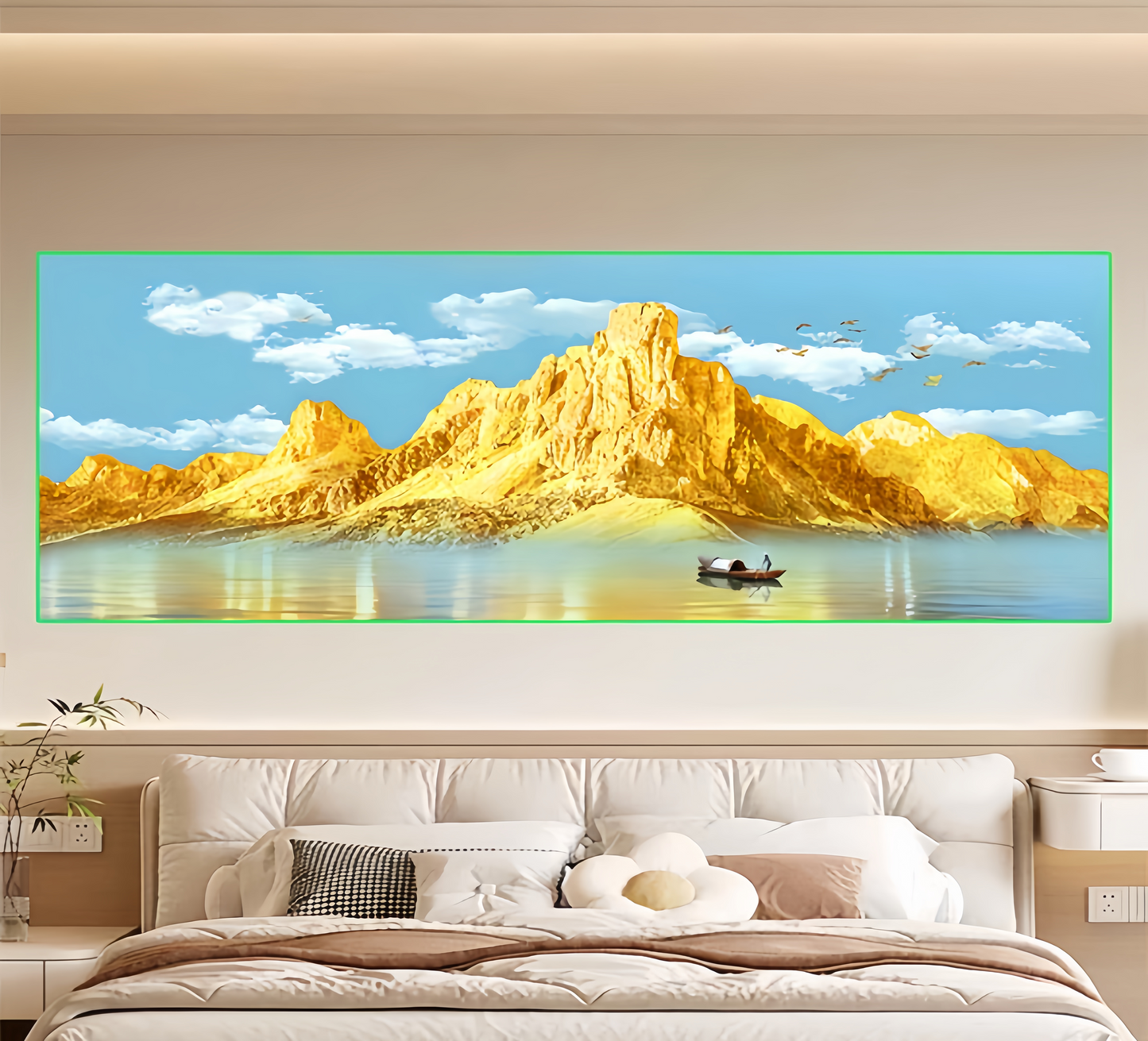 50X150CM Landscape DIY Cross Stitch Kits 9CT 4 Strands NO Frame