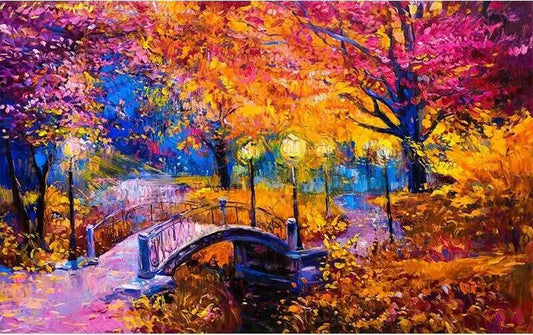 50X120CM - Landscape DIY 5D Full Diamond Painting NO Frame