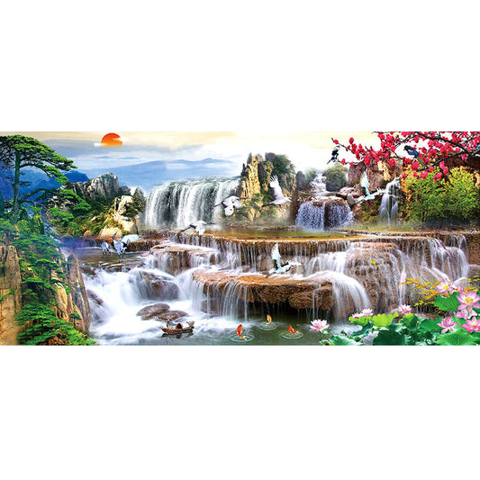 50X120CM - Landscape DIY 5D Full Diamond Painting NO Frame