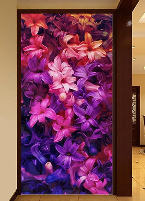 120X60CM - Flower DIY 5D Full Diamond Painting NO Frame