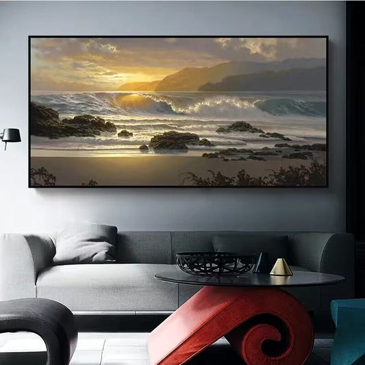 120X60CM - Seaside Scenery DIY 5D Full Diamond Painting NO Frame