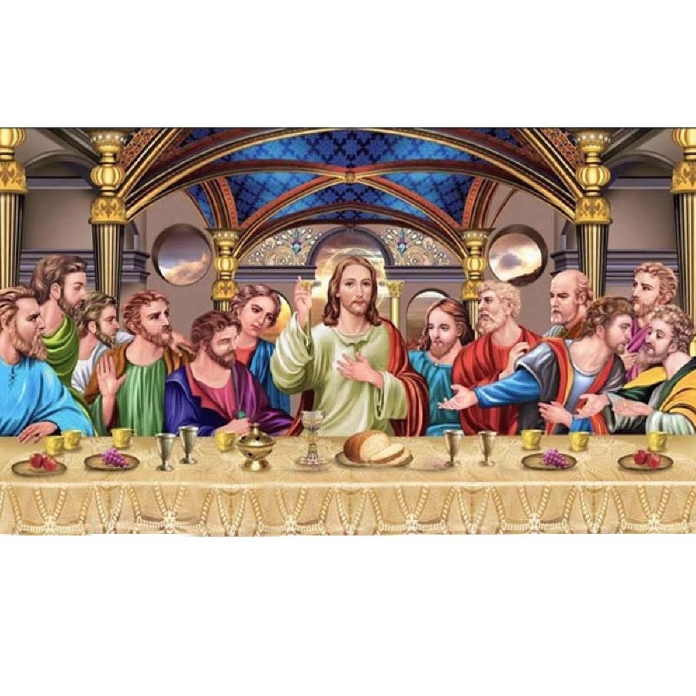 120X60CM - The Last Supper DIY 5D Full Diamond Painting NO Frame