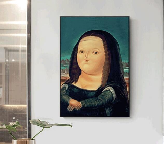 45x60CM Mona Lisa 5D Full Diamond Painting NO Frame