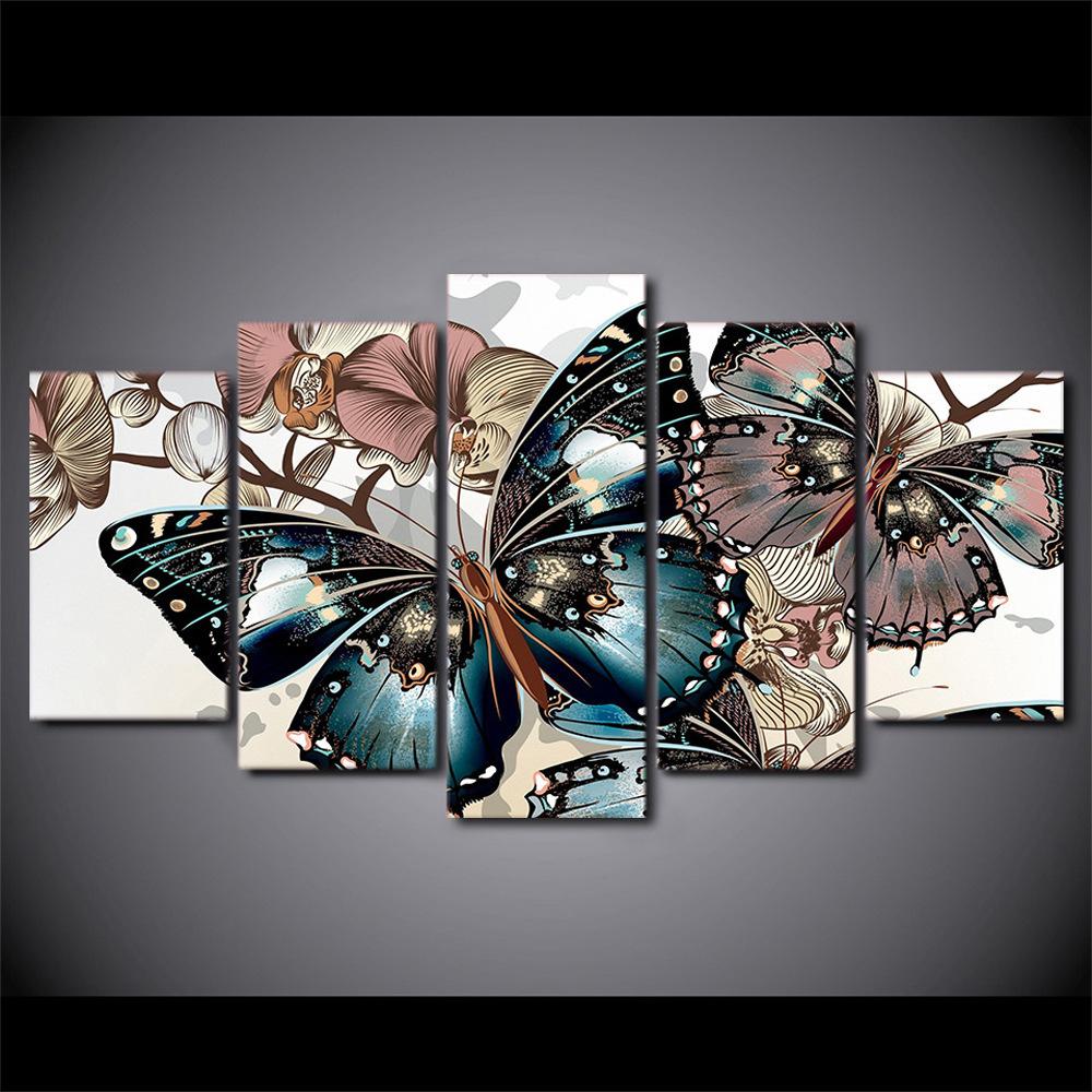 95x45CM-Butterfly- DIY 5D full Diamond Painting M1287