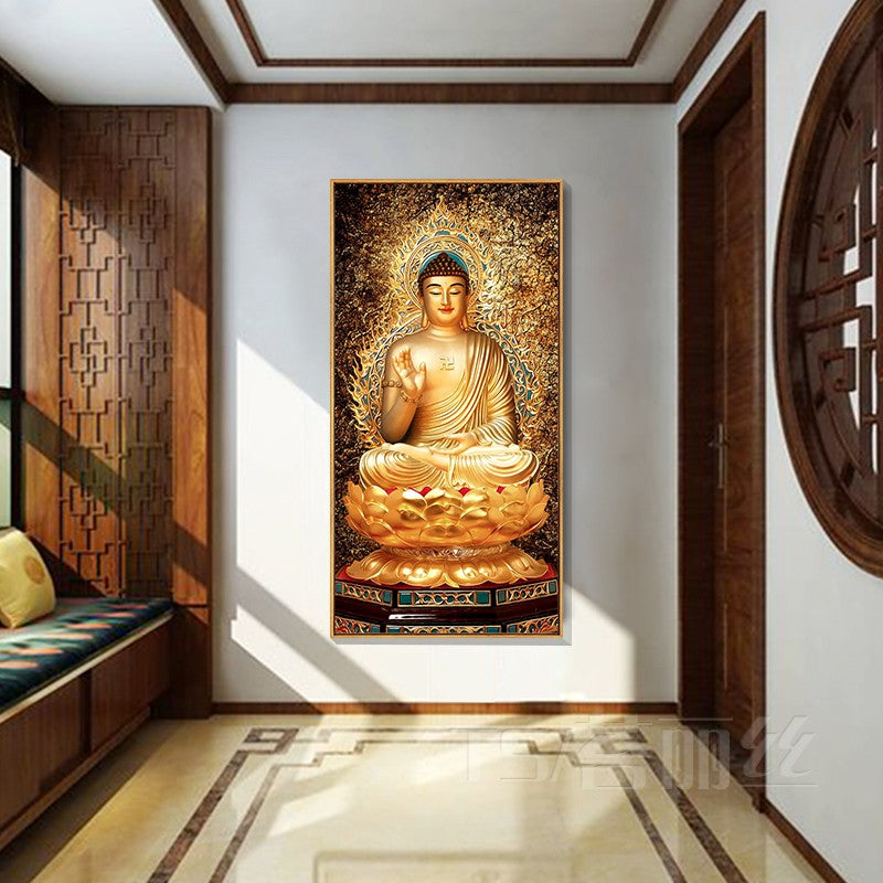 60x110CM Tathagata Buddha 5D Full Diamond Painting DIY Pictures