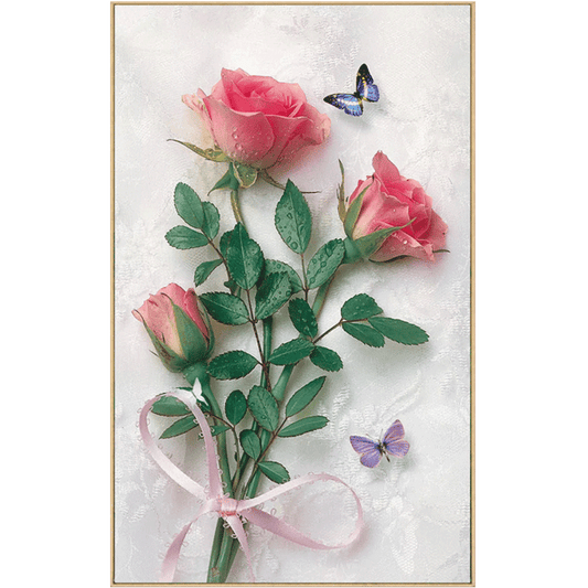 60X100CM Rose 5D Full Diamond Painting DIY Pictures