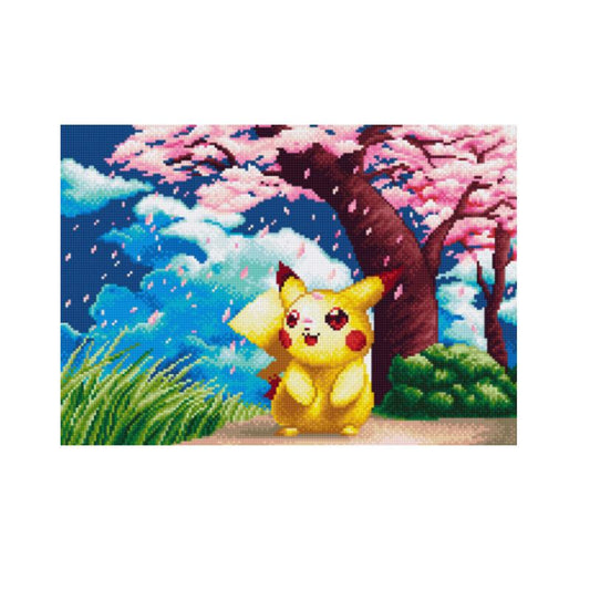 70x50CM Pikachu 5D Full Diamond Painting NO Frame