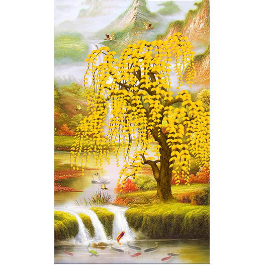 50x90cm Lucky Money tree 5d diy diamond painting full drill NO FRAME