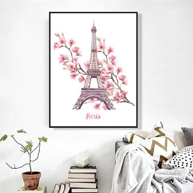 40X60CM Eiffel Tower 5D Full Diamond no frame