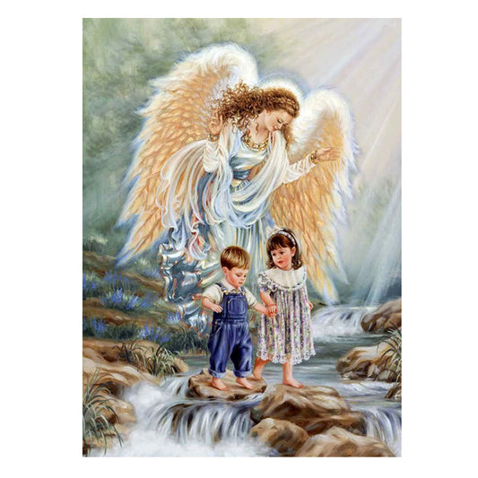 40x60CM Angel Full Diamond Painting NO Frame Round diamond