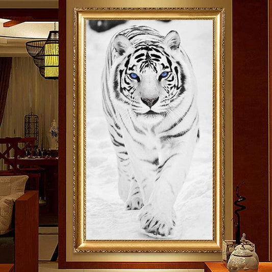 60 × 90 سم - لوحة ماسية كاملة 5D من Tiger DIY بدون إطار