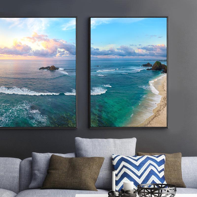 3 PCS 50X70cm NO Framed Finished Oil Painting Canvas Wall Art For Living Room Home Decor