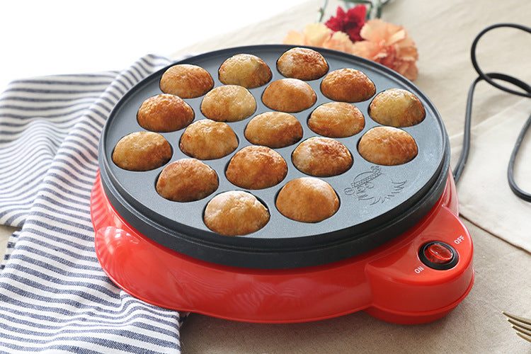 Mini Electric Octopus balls barbecue plate Pot