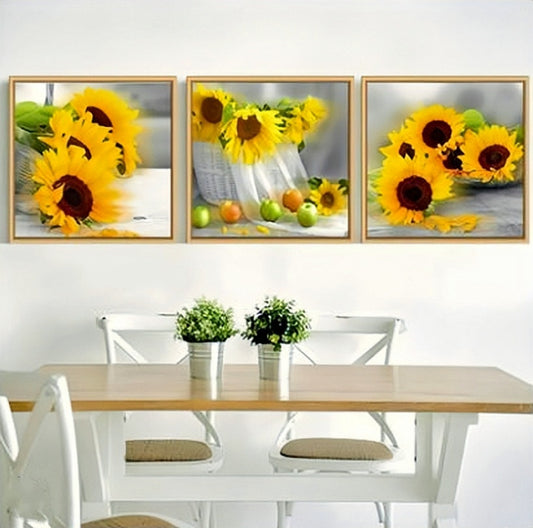 150x50CM Sunflower 5D Full Diamond Painting NO Frame