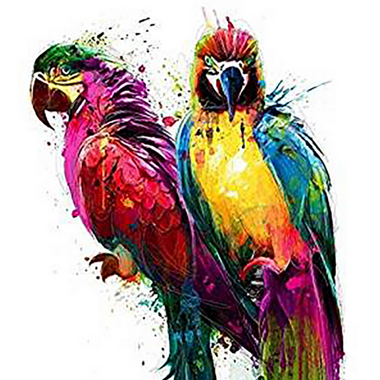 30x30cm parrot 5d diy diamond painting full drill NO FRAME