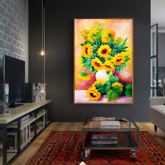 40X55CM - Sunflower DIY 5D Full Diamond Painting NO Frame