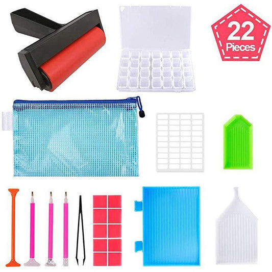 22 Pieces 5D Diamonds Painting Tools