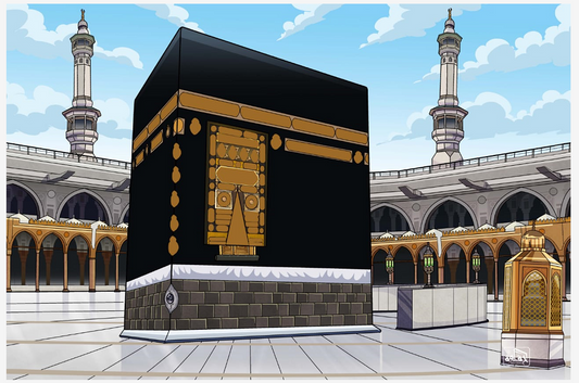 80X60CM-kaaba 5D Diamond Painting DIY Pictures  M9997