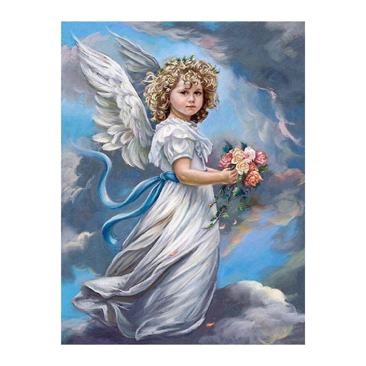 40x60CM Angel 5D Full Diamond Painting NO Frame Round beads