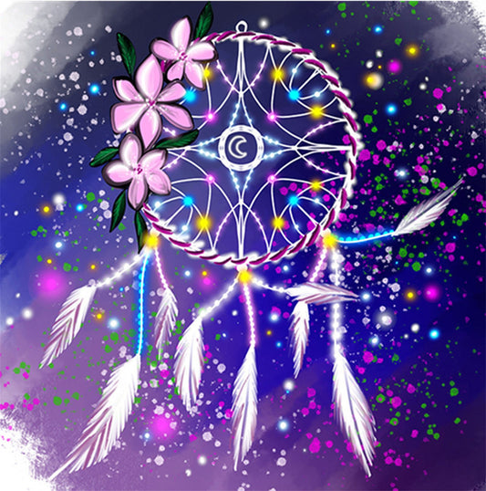 30x30CM dream catcher 5D Full Diamond no frame