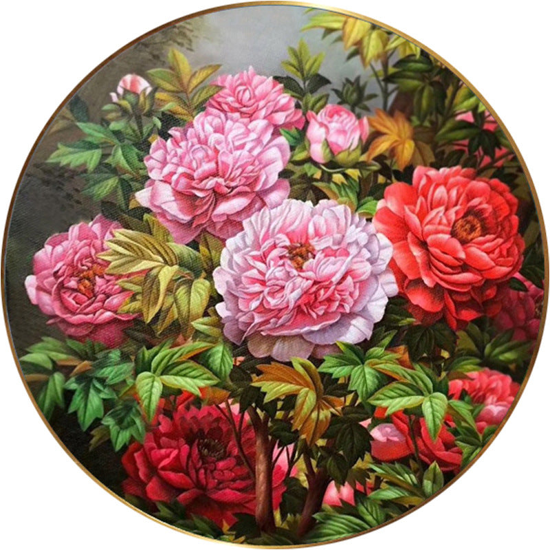 60x60cm Peony 5d diy diamond painting full drill NO FRAME