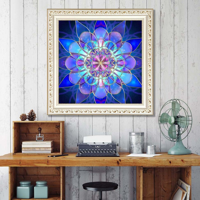 60X60CM -  Flower DIY 5D Full Diamond Painting NO Frame