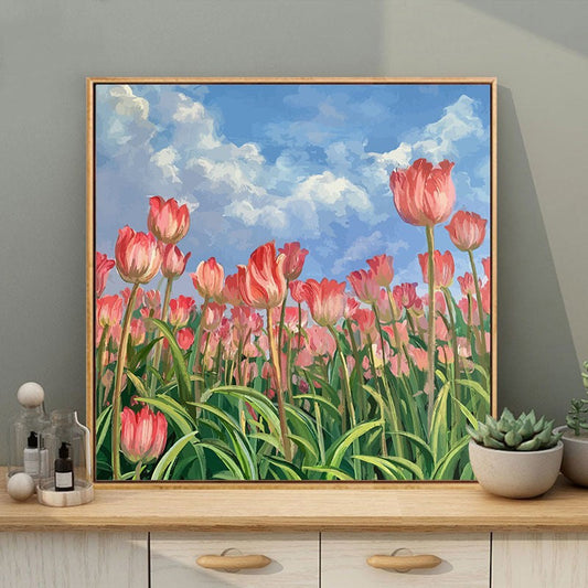 50X50CM - Tulip DIY 5D Full Diamond Painting NO Frame