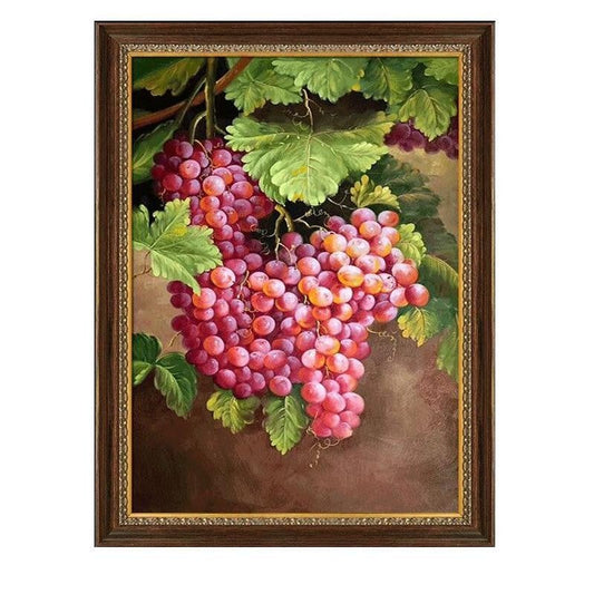 60x80CM-Grape- DIY 5D full Diamond Painting NO FRAMED