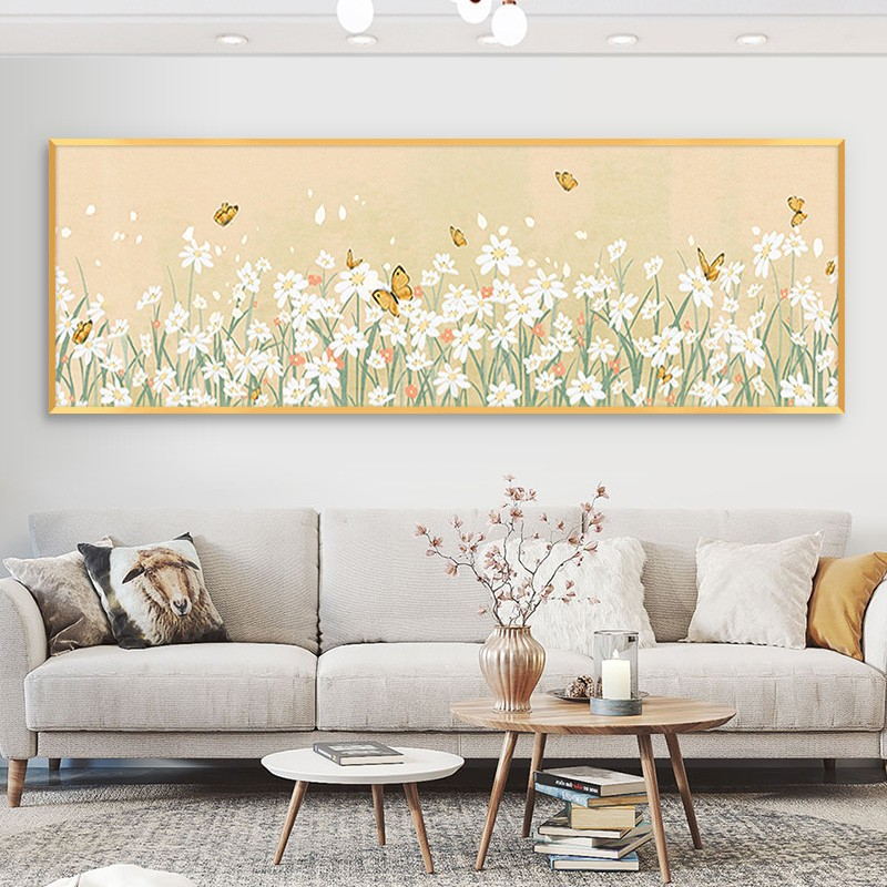 120X45CM - Flower Butterfly DIY 5D Full Diamond Painting NO Frame