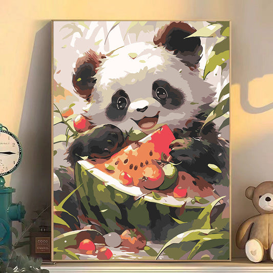 40X50CM Panda DIY Oil Painting By Numbers