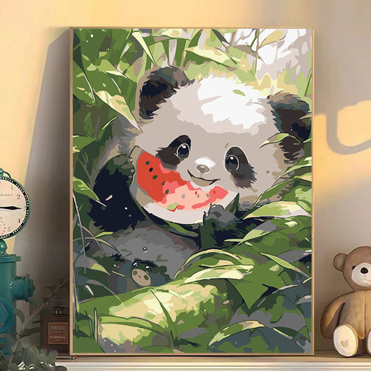 40X50CM Panda DIY Oil Painting By Numbers