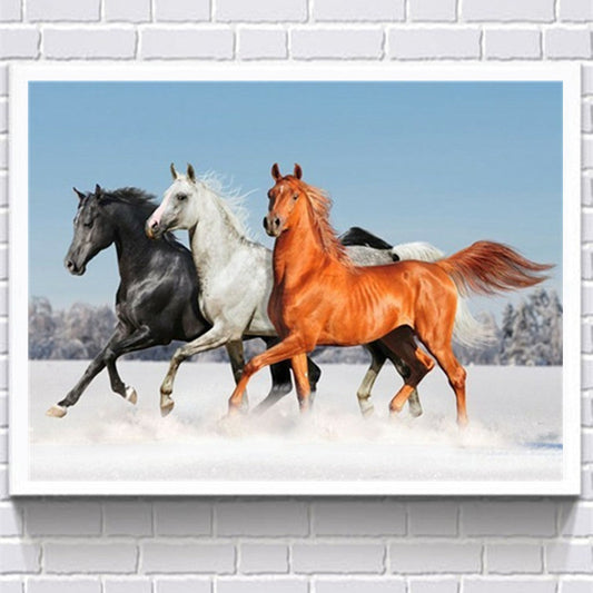 60X80CM - Horse DIY 5D Full Diamond Painting NO FRAME