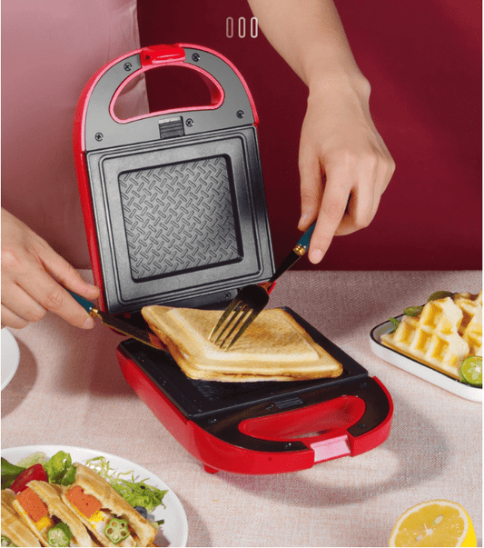 Electric Sandwich Maker Waffle Maker Toaster Baking Multifunction Breakfast Machine Pancake