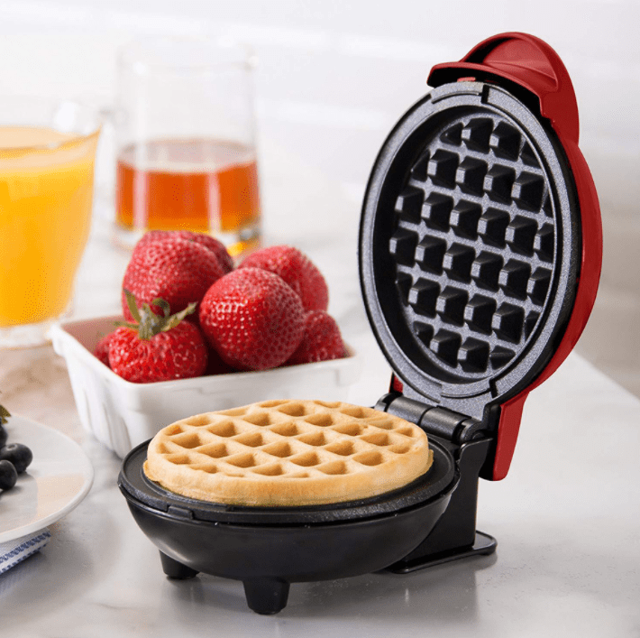 Mini Electric Waffles Maker Bubble Egg Cake Pan Waffle Pot