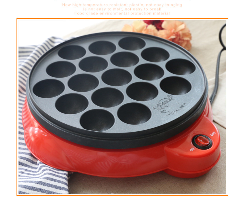 Mini Electric Octopus balls barbecue plate Pot