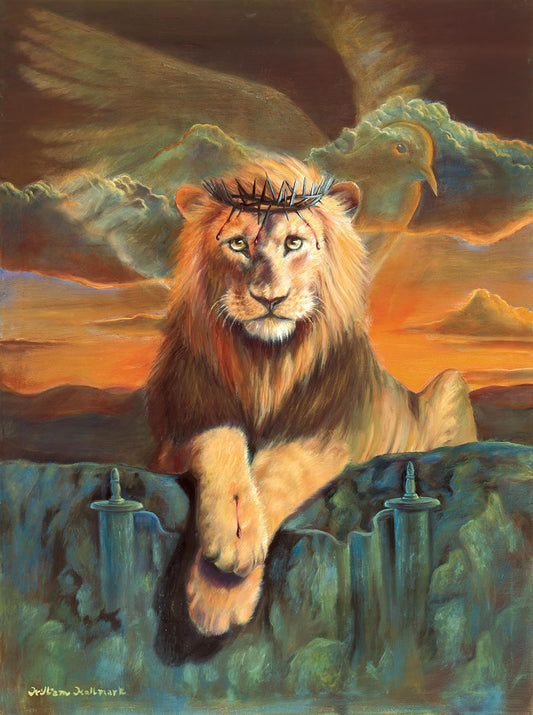 30X40cm-Lion-Home الديكور DIY 5D كامل الماس اللوحة WLL446